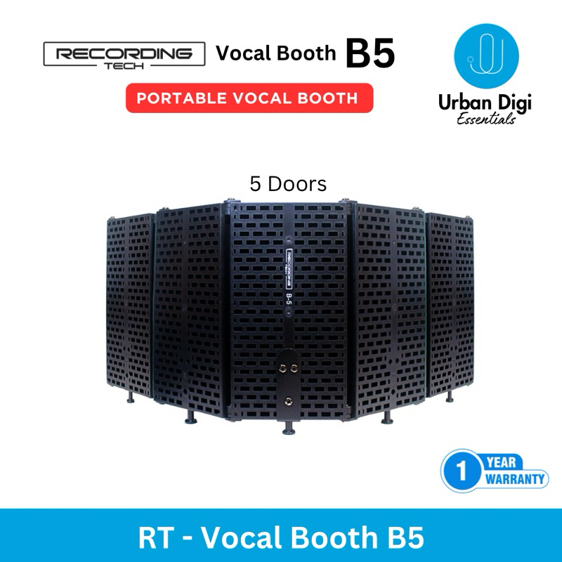 Recording Tech Vocal Booth B5 - Portable Vocal Booth