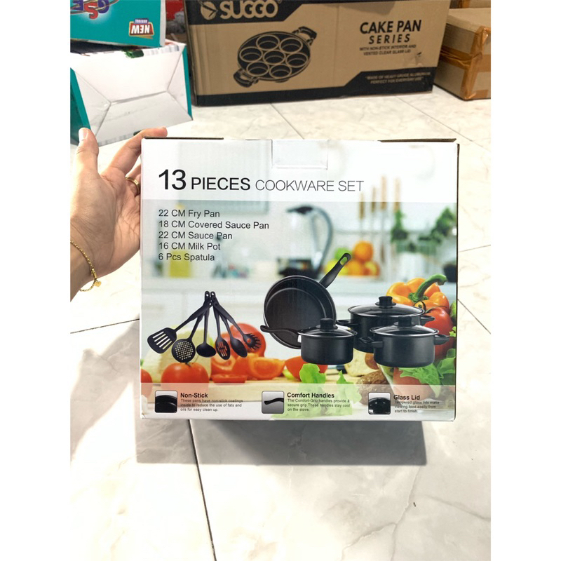 PANCI SET / COOKWARE 13 IN 1