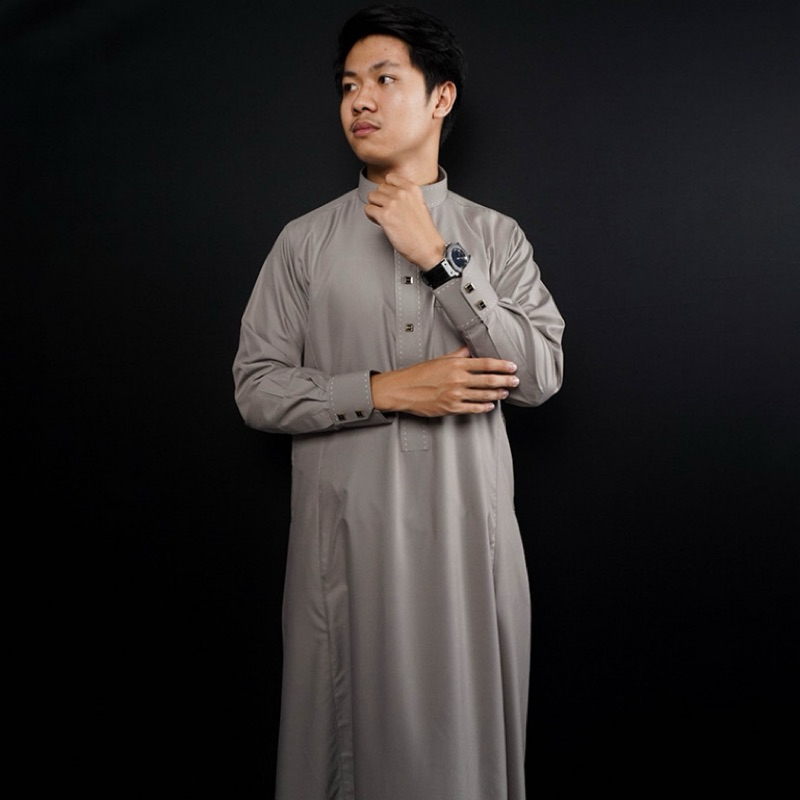 Gamis dewasa pria jubah al wafa thobe signature exclusive