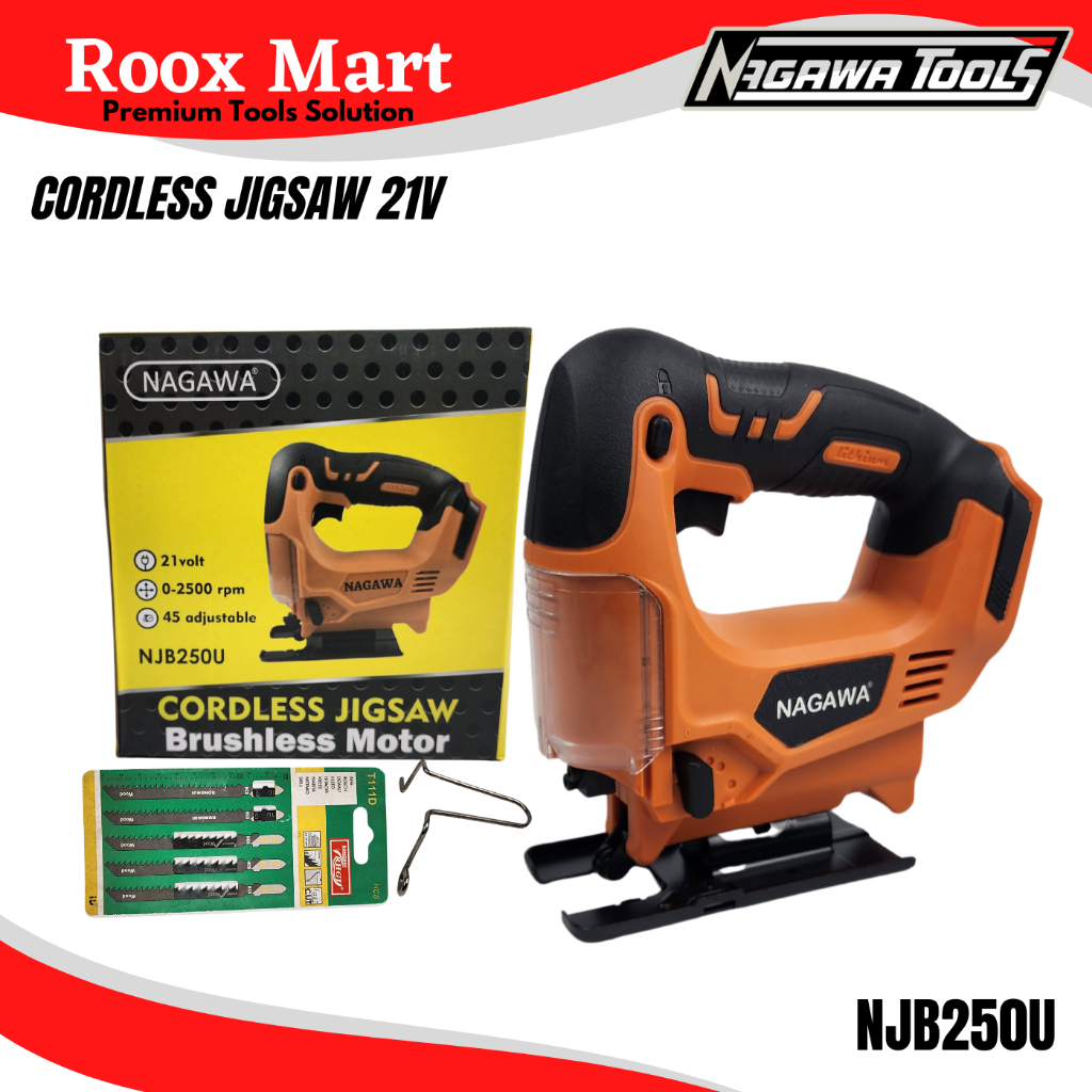 Cordless Mesin Gergaji JigSaw Jig Saw NAGAWA NJB250U