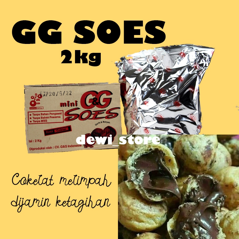 

SOES GG MINI SOES 2KG / GG SOES COKLAT 1 DUS