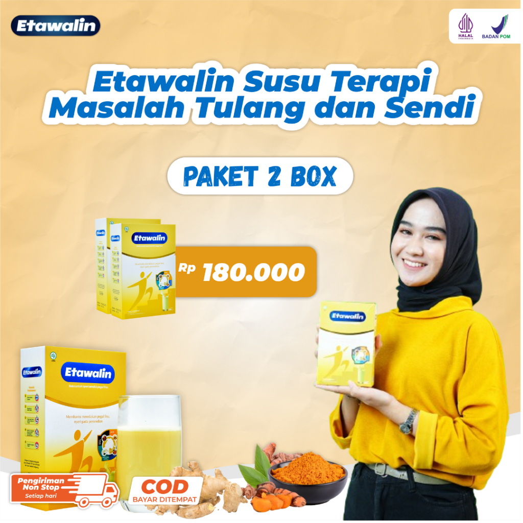 

Paket 2 Box Susu Etawalin Original Solusi Atasi Asam Urat, Nyeri Sendi, tulang Keropos, Osteoporosis