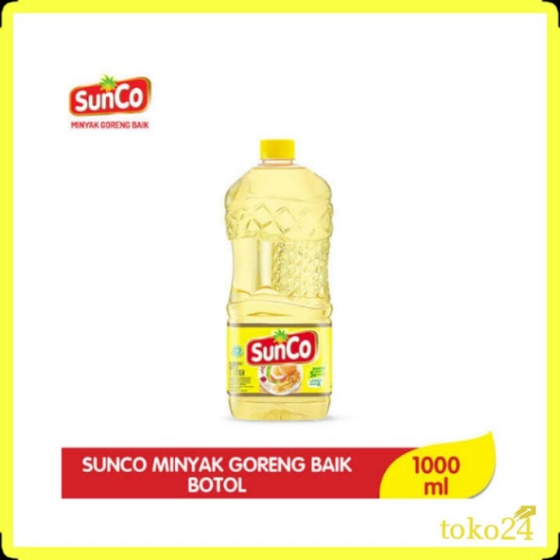 

Minyak Goreng SunCo Botol 1 L