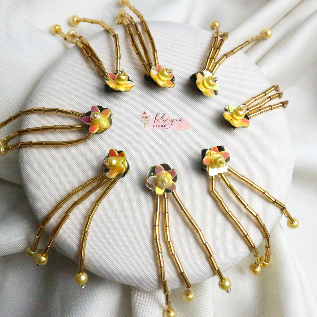 Payet Bunga Rangkai Sequin