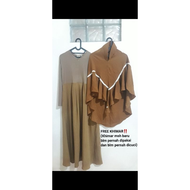 PRELOVED**GAMIS SET BY DINARA CLOTHING