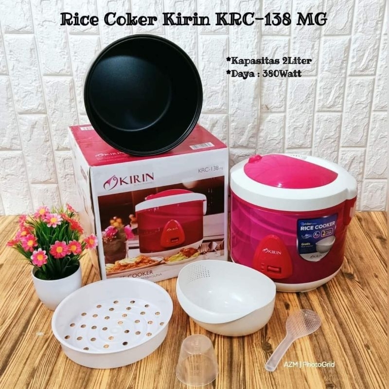 Mejikom Kirin KRC 138 . Kapasitas 2Liter.
