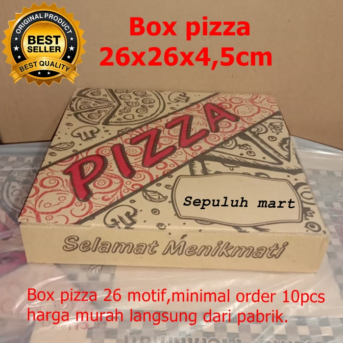 

Dus pizza 26x26/box pizza 26/kardus pizza murah/kotak pizza uk 26x26 motif/box pizza hut/box pizza kekinian/box pizza murah