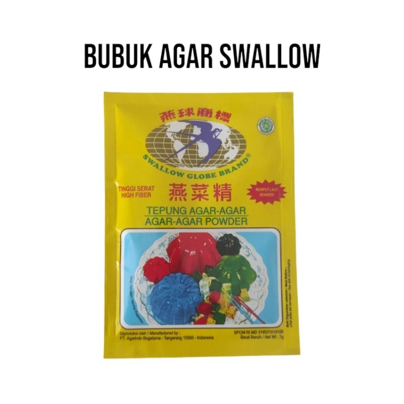 

Swallow Globe Agar-Agar Putih