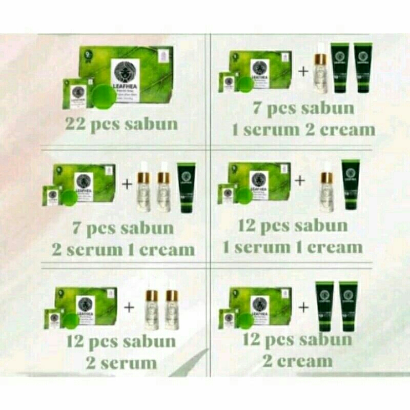 Leafhea 1 Paket Mix ORIGINAL