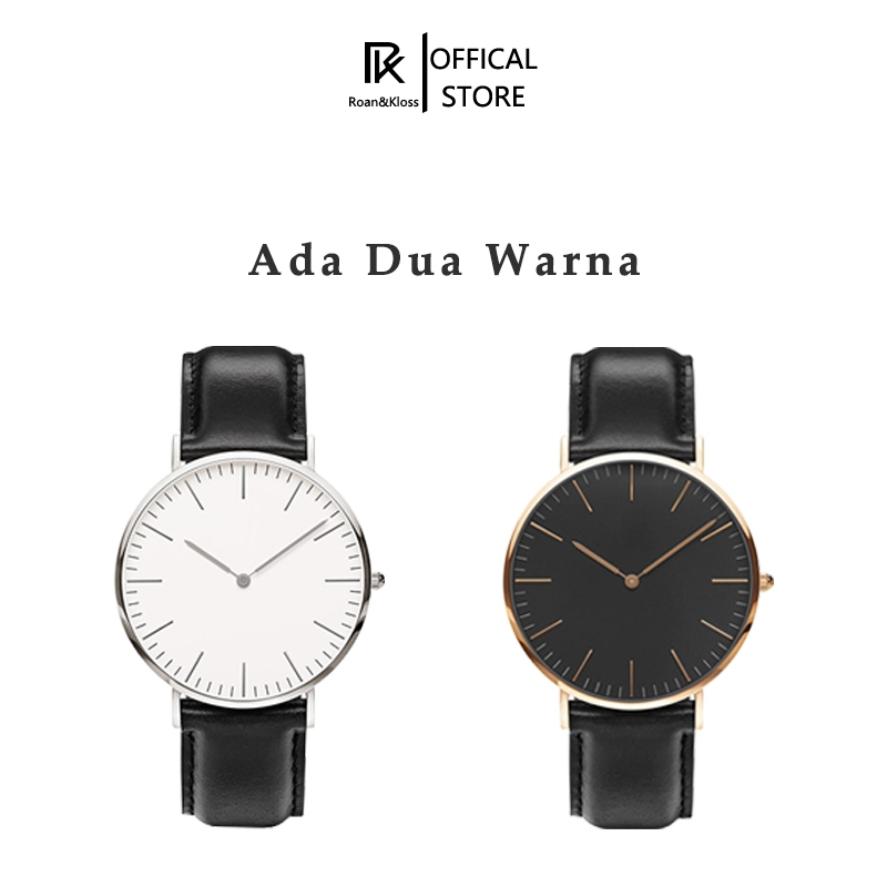 【✔Penjualan Terbaik】100%Ori Jam Tangan Pria Jam Tangan Wanita  Jam Tangan Kulit Premiun Diameter  +Free Box Baterai |Jam tangan Fashion Pria/Jam Tangan Pasangan-8