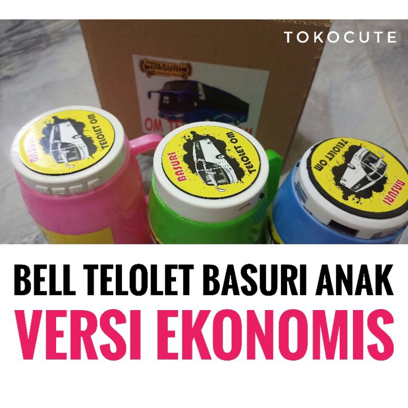 Bel Telolet Basuri Ekonomis, Klakson Telolet Basuri Murah Isi 70 Lagu Basuri, Mainan Telolet Anak