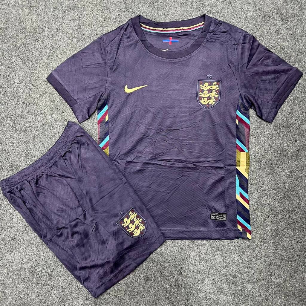 Setelan Seragam Sepak Bola Anak Premium Timnas Inggris Jersey Baju Kaos Bola Sepakbola Anak Grade Or