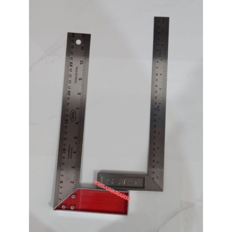 

SIKU TUKANG/SIKU METER/SIKU PENGGARIS/PENGGARIS SIKU TUKANG 30CM
