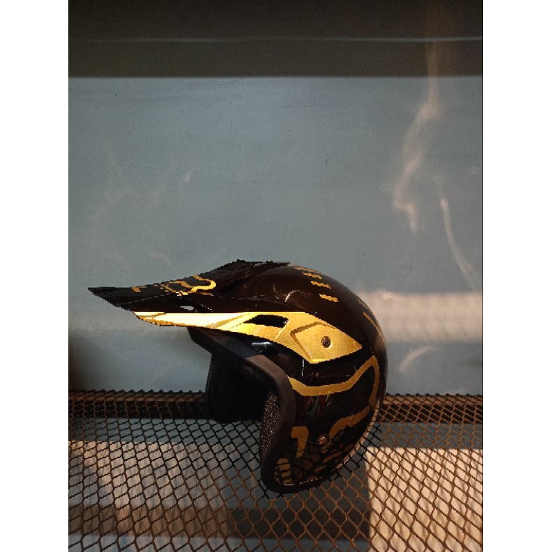 Helm trail cross halface fox helem semi cros adventure