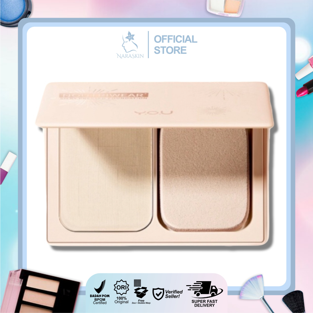 You NoutriWear+ Silky Pressed Foundation - Bedak Padat