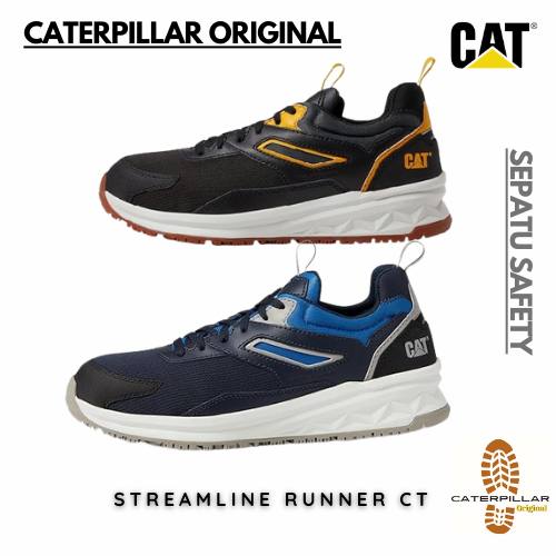 Sepatu Safety Caterpillar Pria - STREAMLINE RUNNER CCT