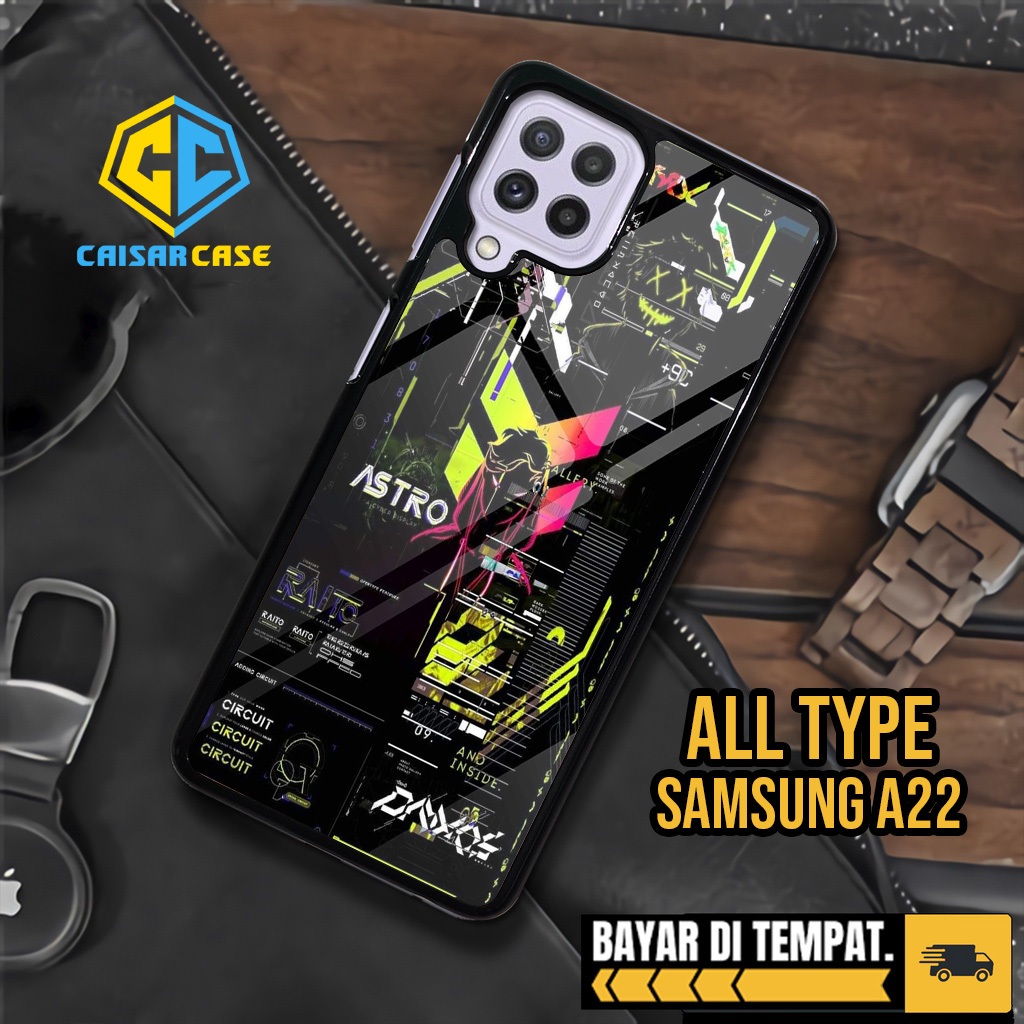 KAISAR CASE Case - Case SAMSUNG A22 Case SAMSUNG A22 M10 M20 Terbaru - 31 - Fashion Case ROBOT Casin