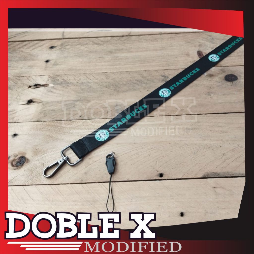 

LANYARD STRAP CUSTOM STAR BUCK