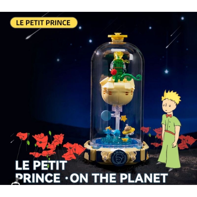 Pantasy 86303 Le Petit Prince Little Prince On the Planet Series Lego Block Blocks Brick Bricks