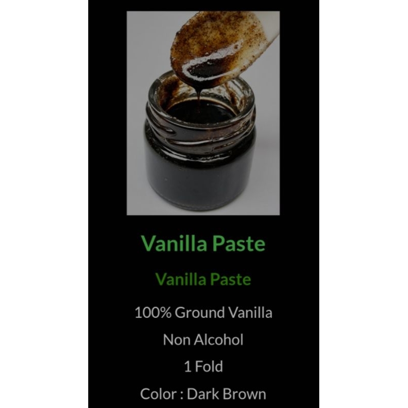 

Bikin Sehat Vanilla Paste Halal n Non alcohol ukuran 1 ltr