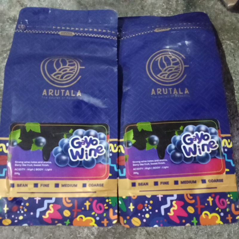 

ARUTALA KOPI GAYO WINE 200G