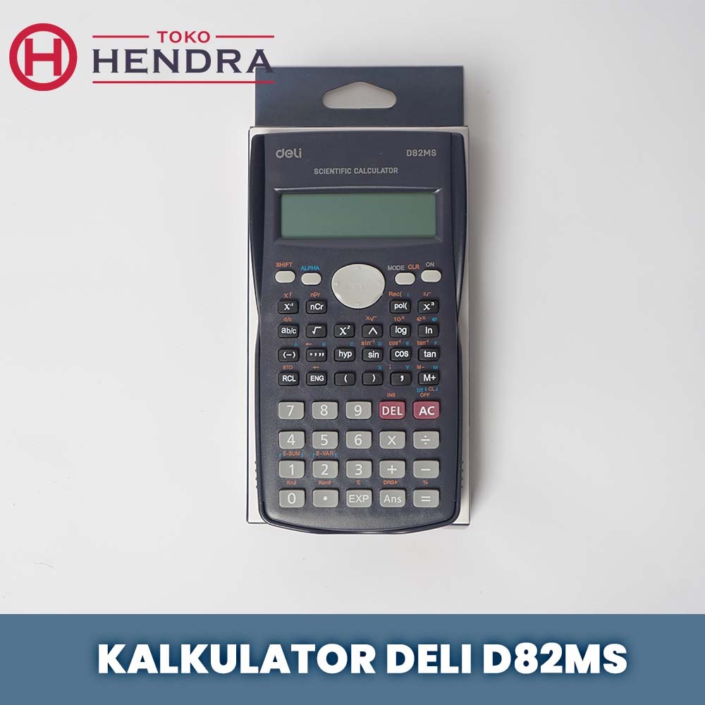 

Kalkulator Deli ED82MS Scientific 240 Function