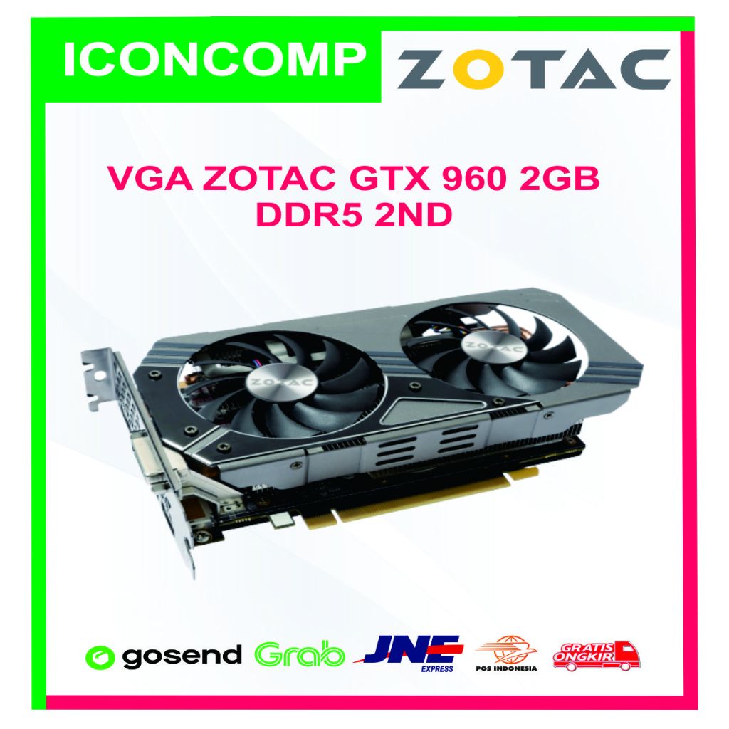 VGA ZOTAC GTX 960 2GB DDR5 2ND