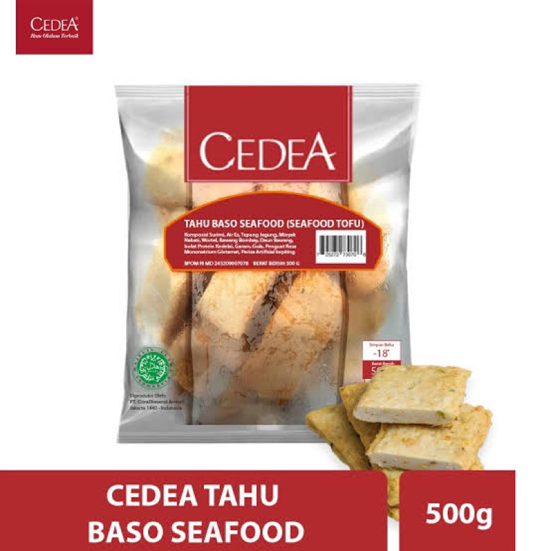 

CEDEA TAHU BAKSO SEAFOOD 500G