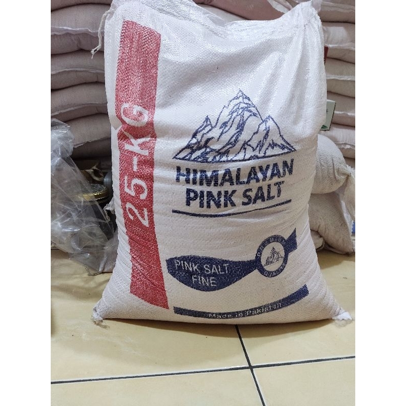 

Garam Himalaya Pink Halus Pakistan 25kg | Himalayan Pink Salt FINE NON GMO