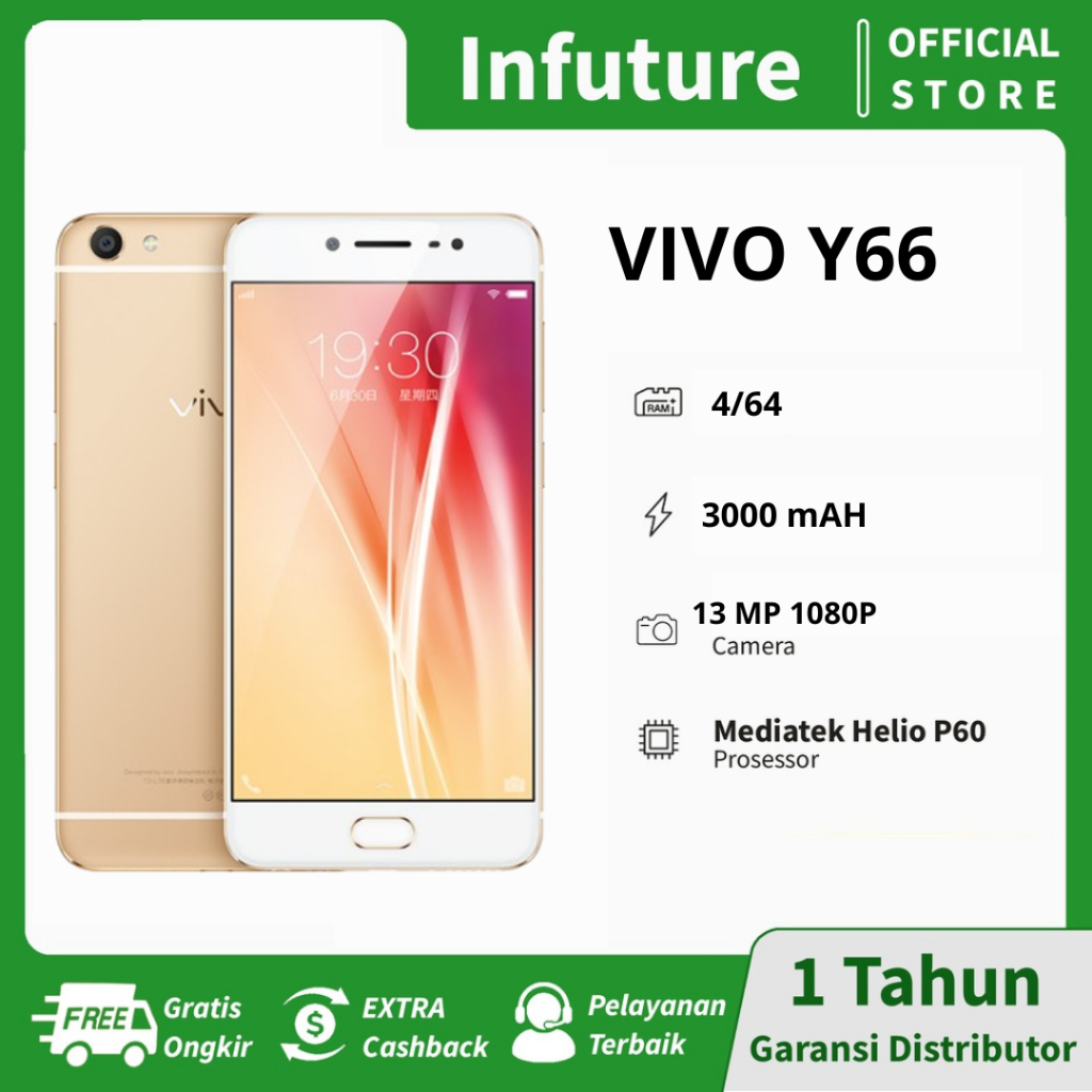 Vivo Y66 RAM 4/64 GB