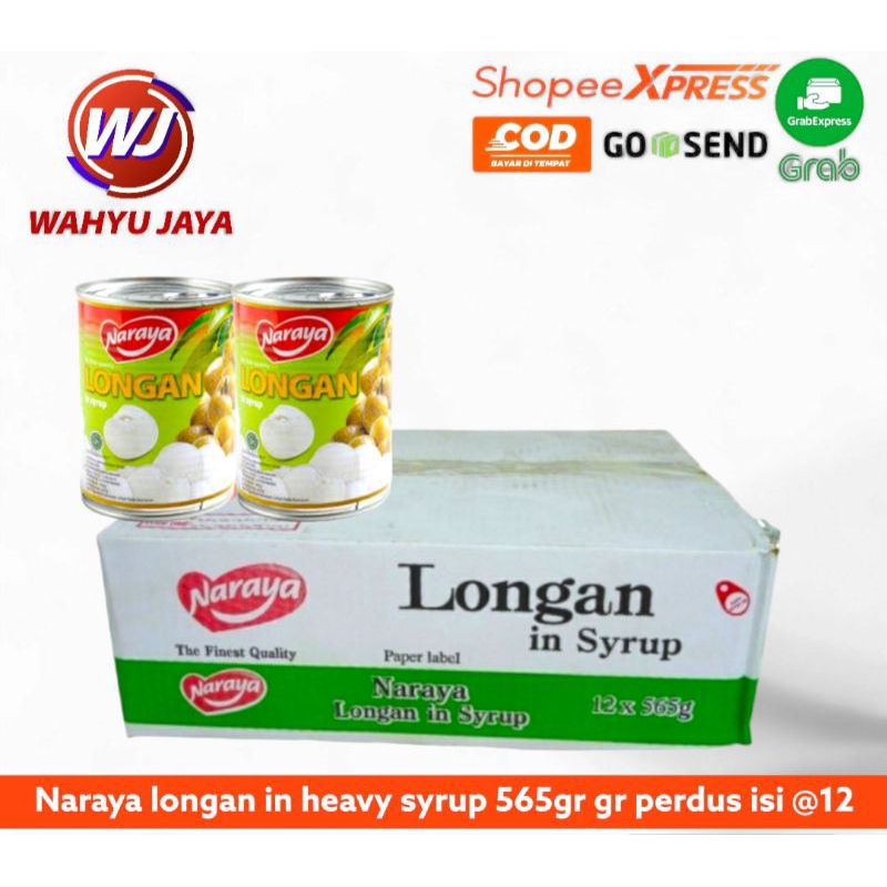 

Naraya longan in heavy syrup 565gram perdus isi @12