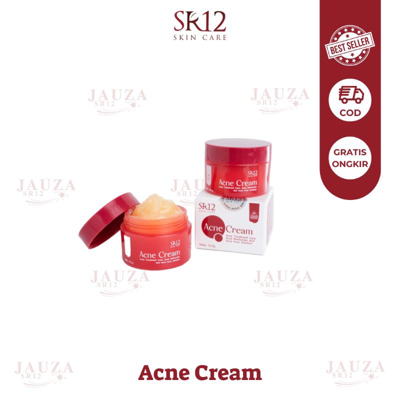 TRIALISTA ACNE CREAM MALAM ACNE SR12 CREAM MALAM JERAWAT