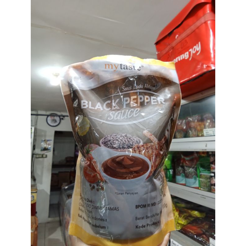 

My Taste Blackpaper 500gr/ Saus Lada hitam