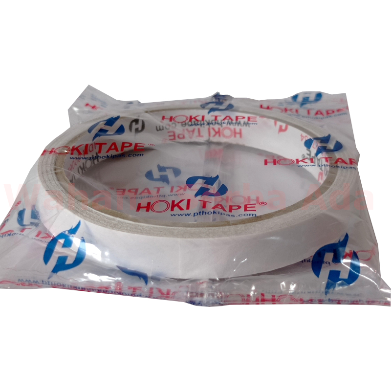 

Double tape Tissue putih 12 mm X 8 m