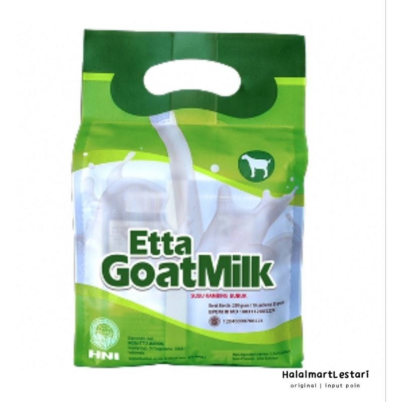 

ETTA GOAT MILK SUSU KAMBING HNI HPAI ORIGINAL