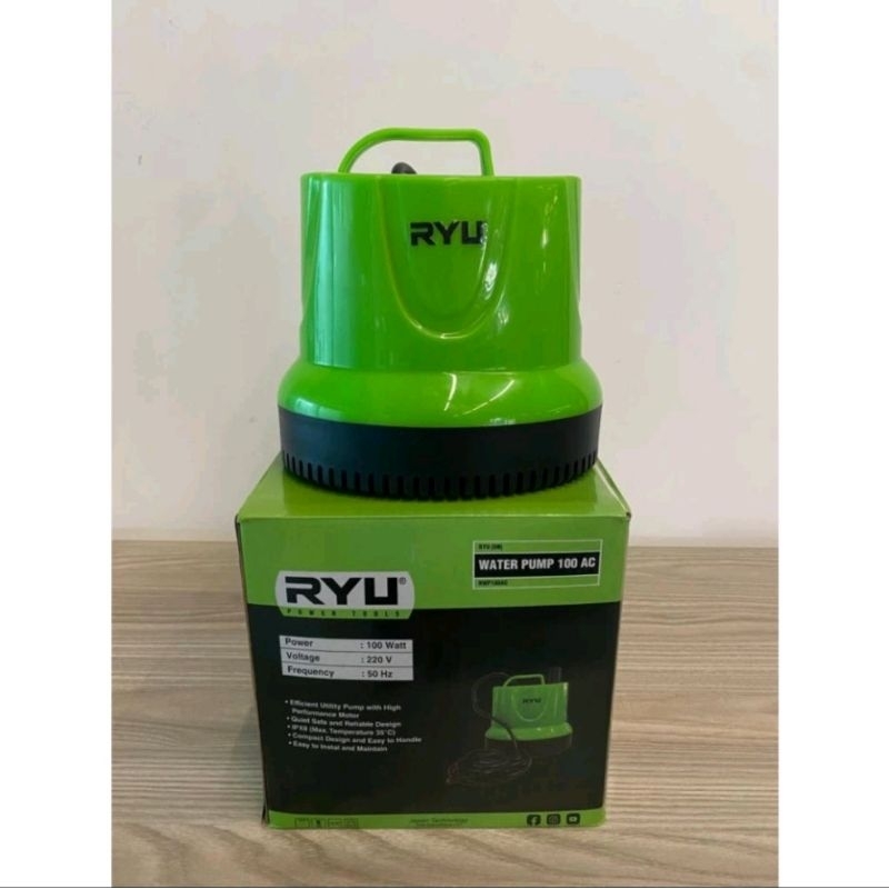 RYU Water Pump 100 AC (Pompa Air 100AC) / Mesin pompa celup RWP