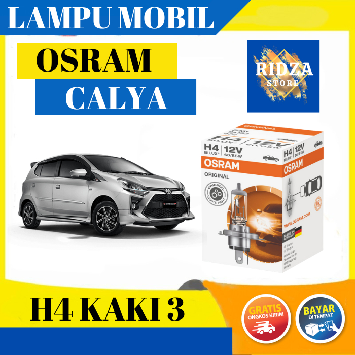 LAMPU DEPAN MOBIL TOYOTA CALYA ORIGINAL OSRAM H4