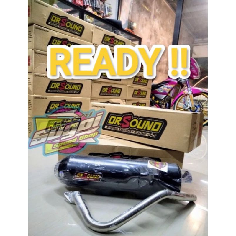 Knalpot Dr.sound original copy cms