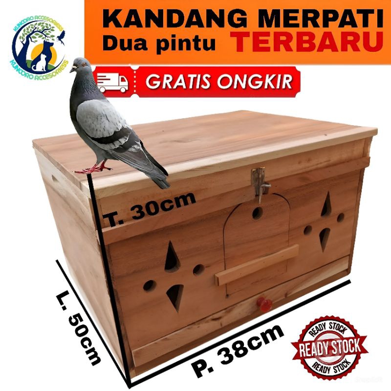 GUPON KANDANG MERPATI BINTANG KAYU JOWO