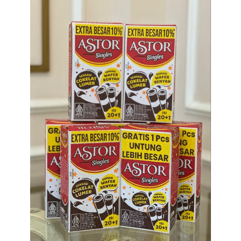 

Astor Singles Mayora 1 Pack Isi 20+1 pcs
