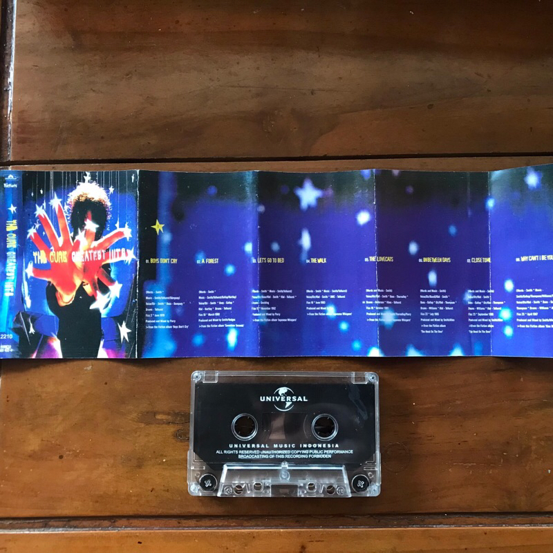 Kaset Pita The Cure - Greatest Hits