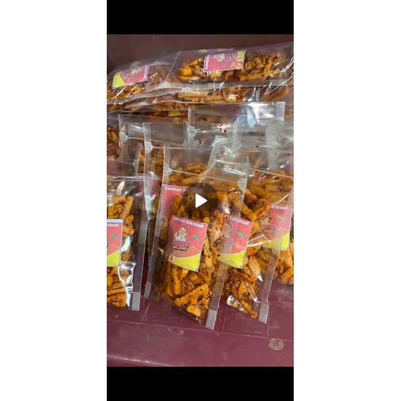 

Basreng Aki Dudu Pedas Daun Jeruk