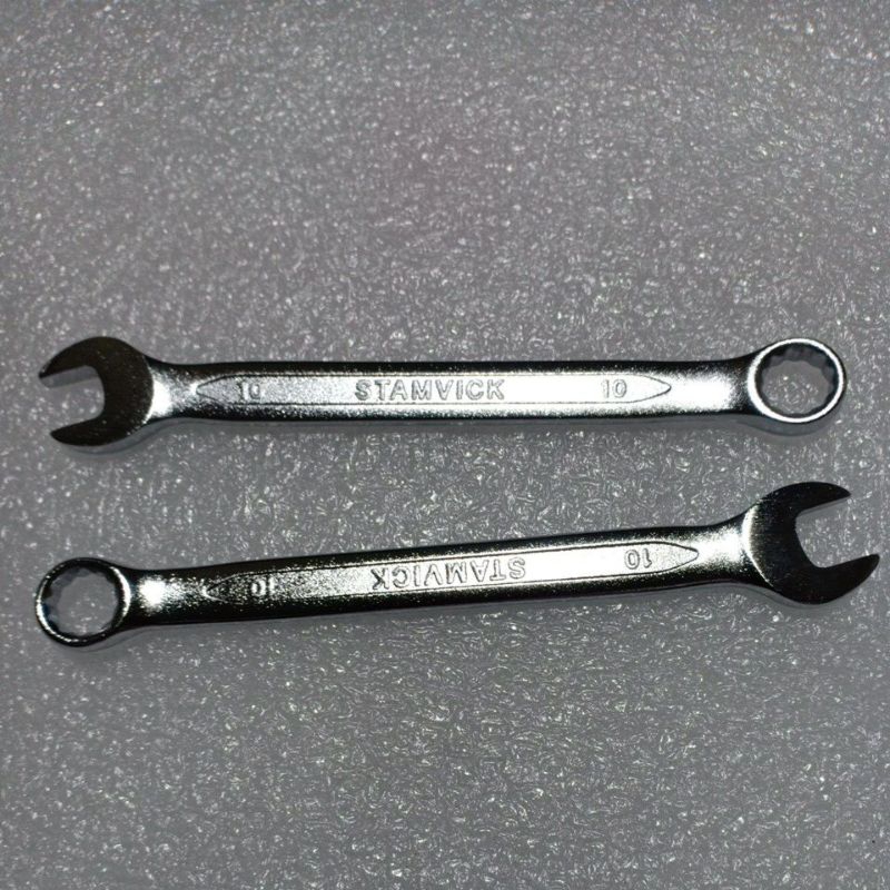 kunci ring pas no.10 stamvick (chrome vanadium)