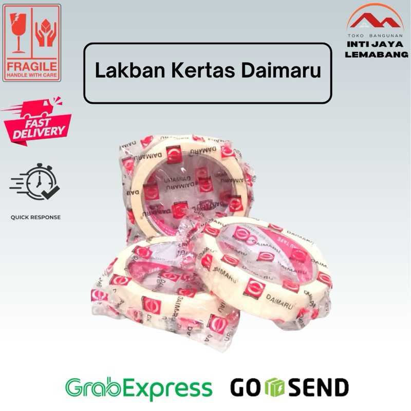 

Lakban Kertas Daimaru 1” & 2”