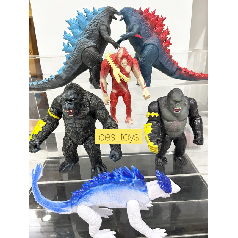 NEW MAINAN ANAK ACTION FIGURE GODZILLA SKARKING SHIMO KAIJU MONSTER GODZILLA BESAR PAJANGAN KOLEKSI 
