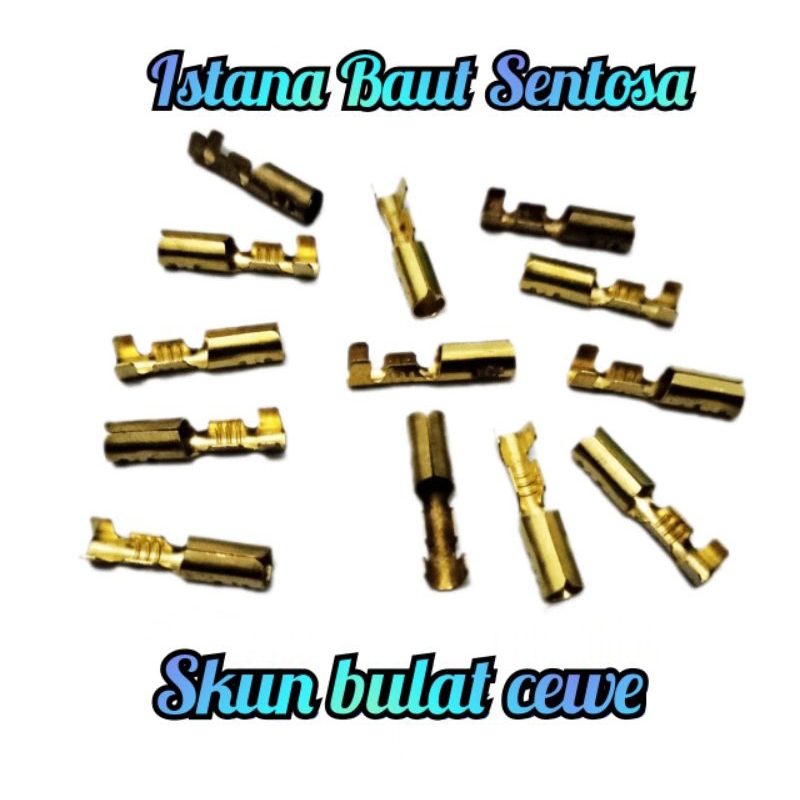 Skun bulat cewe/skun kabel