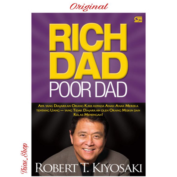 Buku Rich Dad Poor Dad Edisi Revisi By Robert T Kiyosaki ART J3D4
