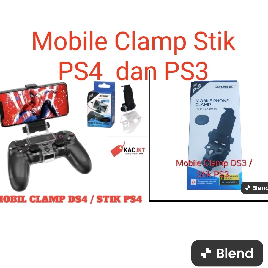 Mobile Clamp Stik Ps4 Ds4 Ps3 Ds3 Holder Stik Ps3 PS4