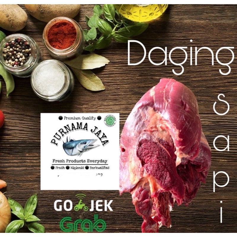 

daging sapi lokal daily fresh segar bandung