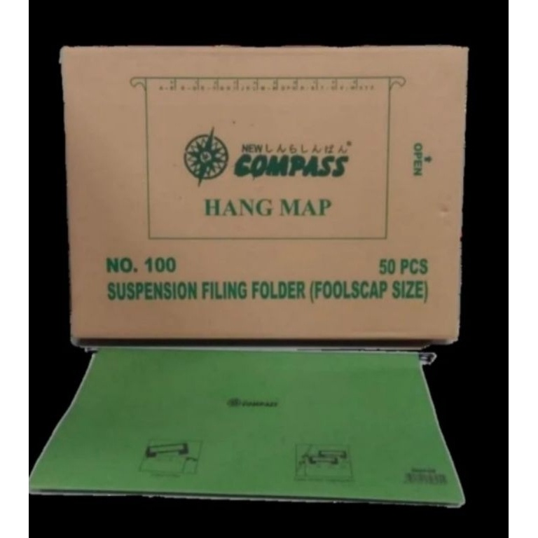 

Hangmap New compass no 1 Hang Suspension filling folder map F4 5 pcs Map Gantung ART K1O7